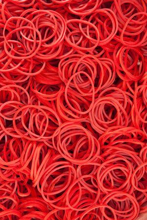 Elastic rubberの写真素材