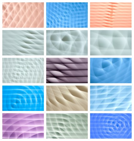Set of abstract graphic background