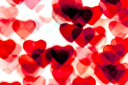 Heart background, taken from night lights