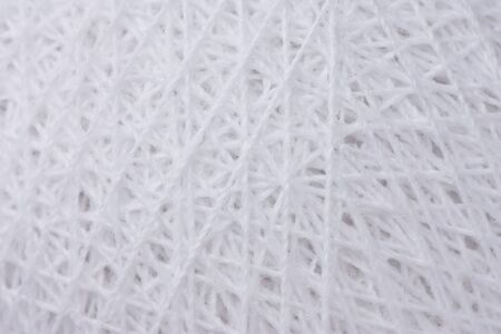 Pattern of thread in spoolの写真素材