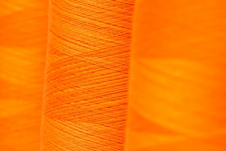 Pattern of thread in spoolの写真素材