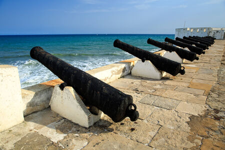Cape Cost Castle, one of most important  historic place of Ghanaのeditorial素材
