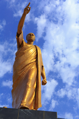 Kwame Nkrumah Memorial Park  Kwame Nkrumah Memorial Park  KNMP  is a National Park in, Accra, Ghana named after Osagyefo Dr  Kwame Nkrumah, the founding father of Ghana のeditorial素材