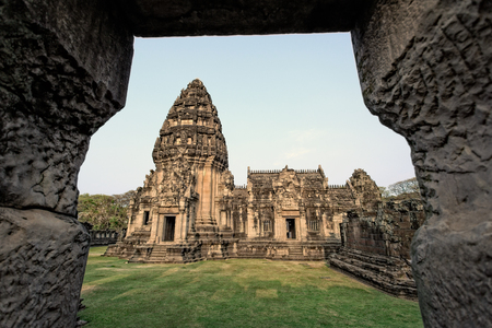 Pimai ancient city in north of Thailandの写真素材