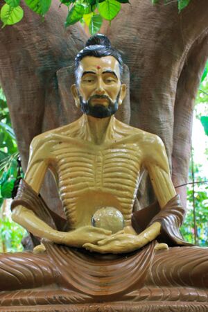 Before become Buddha statueの写真素材