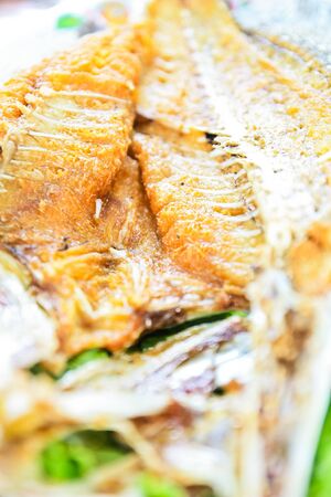 Fried fishの写真素材