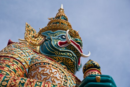 Giant guard from Ramayanaの写真素材