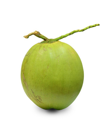 Coconut Fruit on white background.の写真素材