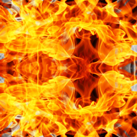 Abstract art fire design colorful background