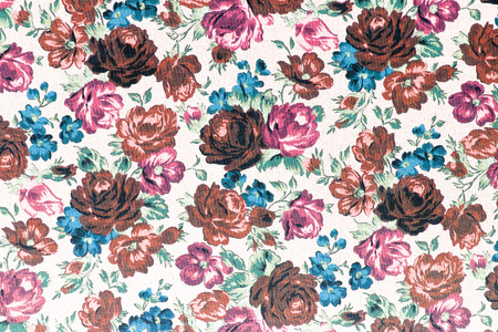 Rose Fabric background,vintage colour effect