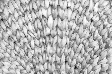 Pattern of weave of the straw mat background