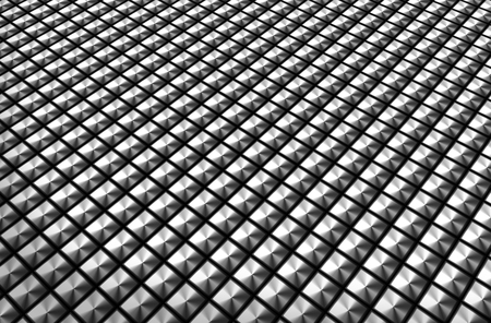 silver square background and texture. abstract design backgroundの写真素材
