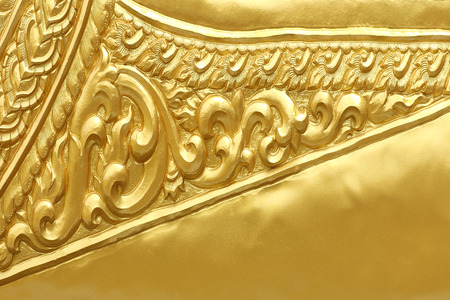 Gold background or Golden pattern texture background