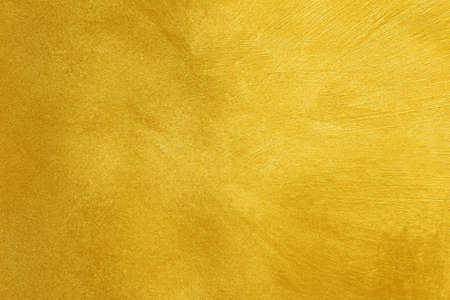Gold wall texture background, Texture of gold acrylic paint for abstract background.