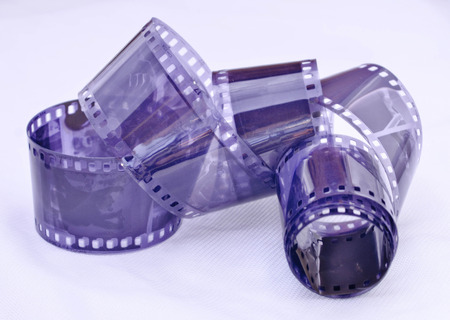 Black and white film from old style camera 