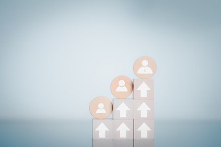 Businesses show clients on holographic global network structure and the exchange of information, the concept of connecting information around the world with technology internet, digital marketingの写真素材