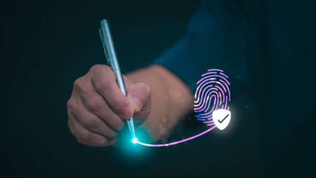 Protection and encryption of fingerprint data with network technology for security. To protect...