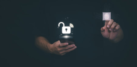 Protection and encryption of fingerprint data with network technology for security. To protect...