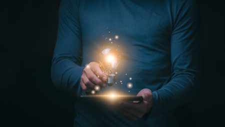 Individuals use creative ideas after being inspired by searching for information on the internet,...