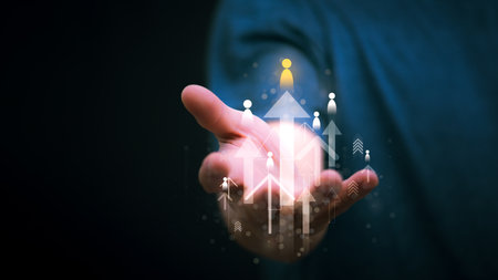 A connection or organizational structure that demonstrates the importance of administration and...