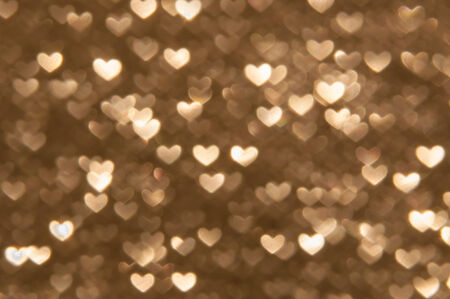 hearts light valentine's day background