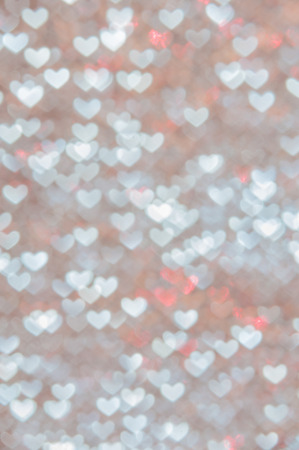 hearts light valentine's day backgroundの写真素材