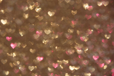 hearts light valentine's day background
