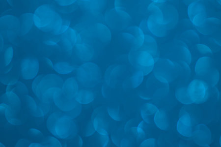 blue glitter christmas abstract backgroundの写真素材