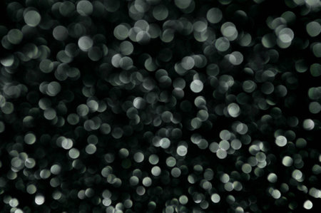 black silver glitter christmas abstract backgroundの写真素材