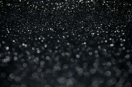 black glitter abstract backgroundの写真素材