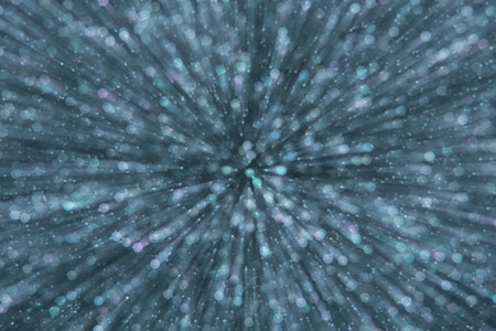 blue abstract explosion with defocused lights background