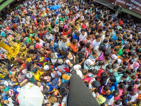 Chanthaburi, THAILAND - 3 Apr 2016, Thai People travel to Kitchakood for pray the holy Buddhism...