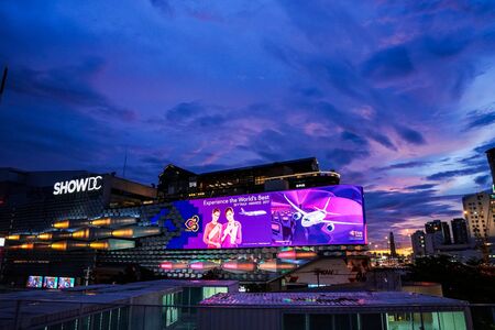 Bangkok, Thailand - 6 Feb 2017, SHOWDC is the tourist destination concept in 2017. It's located on Rama 9 district area., Bangkok, Thailand.のeditorial素材