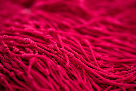 Red Pink Rope background in Conceptual Abstract for Background.の写真素材