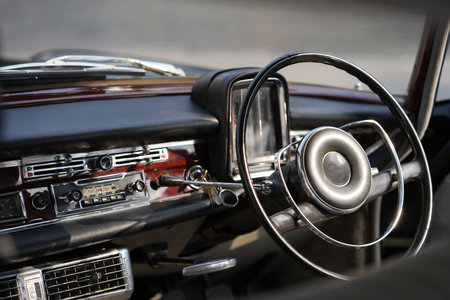 steering; craftsmanship; wheel; vintage; car; chrome; quality; leather; classic; retro; design;...