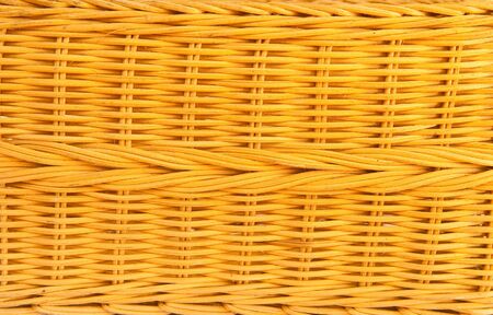 close up of a bamboo basket の写真素材