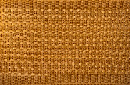 close up of a bamboo basket の写真素材