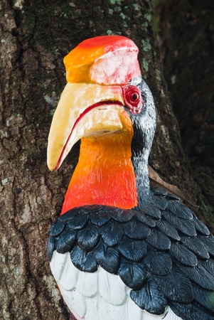 bird sculptureの写真素材