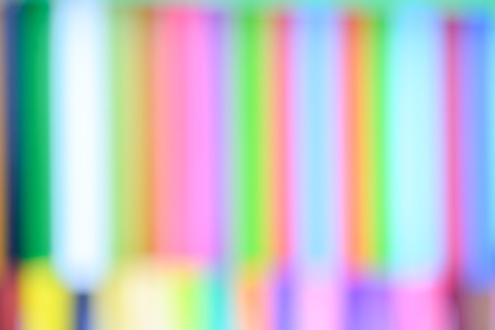 abstract background of old  color pencils out of focusの写真素材