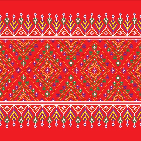 Geometric Ethnic patternのイラスト素材