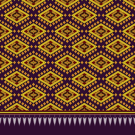 Geometric Ethnic patternのイラスト素材