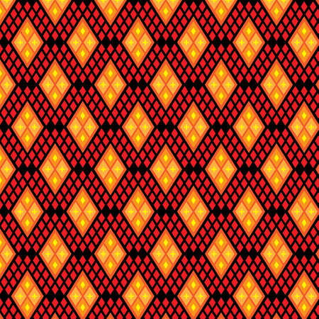 Geometric Ethnic pattern design for background or wallpaper.