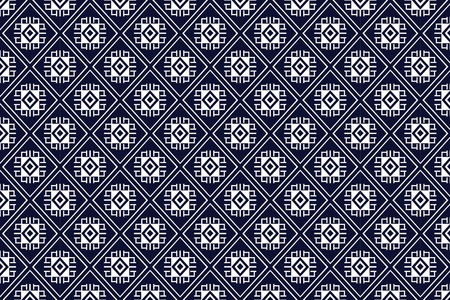 Geometric Ethnic pattern design for background or wallpaper.