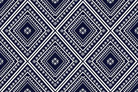 Geometric Ethnic pattern design for background or wallpaper.