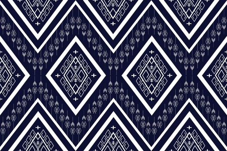 Geometric Ethnic pattern design for background or wallpaper.