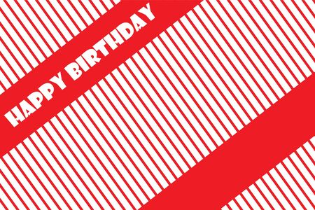 Happy Birthday Greeting Card Vector EPS 10 illustration.のイラスト素材