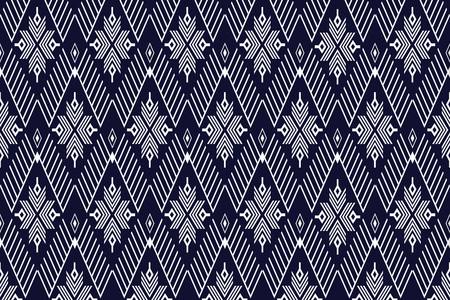 Geometric Ethnic pattern design for background or wallpaperのイラスト素材