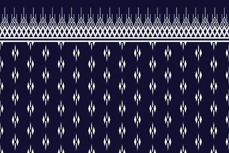 Geometric Ethnic pattern design for background or wallpaperのイラスト素材