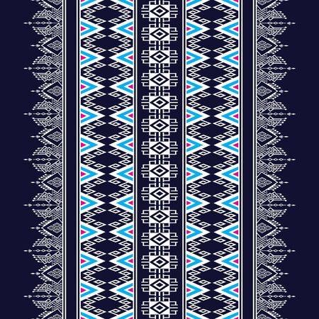 Geometric ethnic pattern traditional design for a background.のイラスト素材