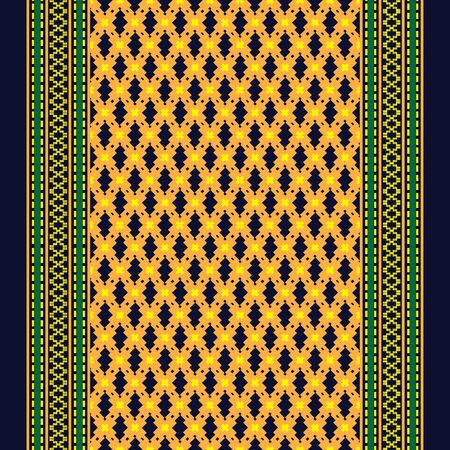 Geometric ethnic pattern traditional Designのイラスト素材